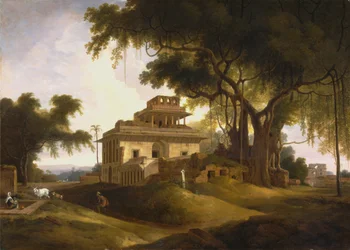 Ruinen des Naurattan, Sasaram, Bihar
